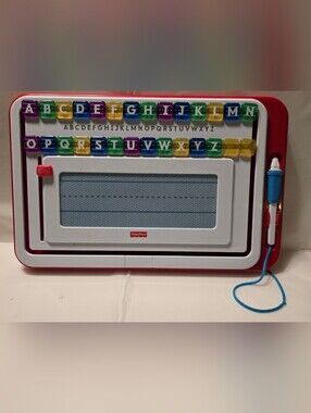 Fisher-Price Magnetic Learning Drawing Board & Alphabet Learning Toy